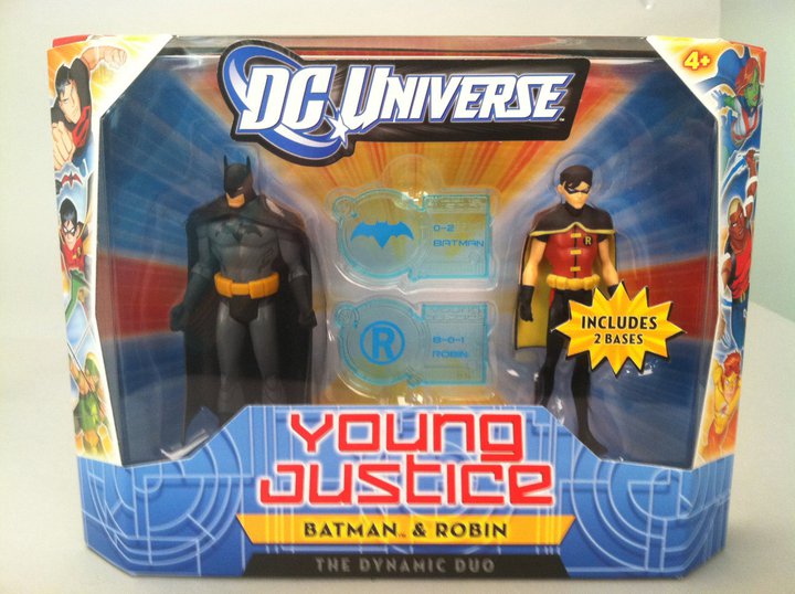 Young Justice-Batman and Robin 2-Pack Carded